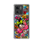 スリムプロテクションケース［ アクビガール - フラワーリボン ］
