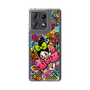 スリムプロテクションケース［ アクビガール - フラワーリボン ］