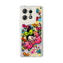 スリムプロテクションケース［ アクビガール - フラワーリボン ］
