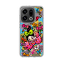 スリムプロテクションケース［ アクビガール - フラワーリボン ］