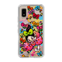 スリムプロテクションケース［ アクビガール - フラワーリボン ］