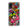 スリムプロテクションケース［ アクビガール - フラワーリボン ］