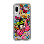 スリムプロテクションケース［ アクビガール - フラワーリボン ］