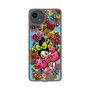 スリムプロテクションケース［ アクビガール - フラワーリボン ］