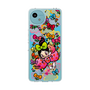 スリムプロテクションケース［ アクビガール - フラワーリボン ］