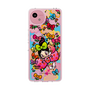 スリムプロテクションケース［ アクビガール - フラワーリボン ］
