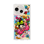スリムプロテクションケース［ アクビガール - フラワーリボン ］