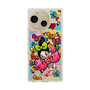 スリムプロテクションケース［ アクビガール - フラワーリボン ］