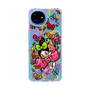 スリムプロテクションケース［ アクビガール - フラワーリボン ］