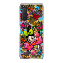 スリムプロテクションケース［ アクビガール - フラワーリボン ］