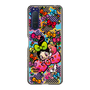 スリムプロテクションケース［ アクビガール - フラワーリボン ］