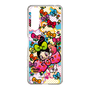 スリムプロテクションケース［ アクビガール - フラワーリボン ］