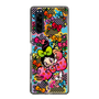 スリムプロテクションケース［ アクビガール - フラワーリボン ］