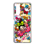 スリムプロテクションケース［ アクビガール - フラワーリボン ］