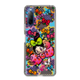 スリムプロテクションケース［ アクビガール - フラワーリボン ］