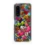 スリムプロテクションケース［ アクビガール - フラワーリボン ］