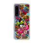 スリムプロテクションケース［ アクビガール - フラワーリボン ］