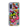 スリムプロテクションケース［ アクビガール - フラワーリボン ］