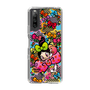 スリムプロテクションケース［ アクビガール - フラワーリボン ］