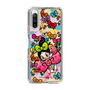 スリムプロテクションケース［ アクビガール - フラワーリボン ］