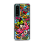 スリムプロテクションケース［ アクビガール - フラワーリボン ］