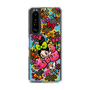 スリムプロテクションケース［ アクビガール - フラワーリボン ］