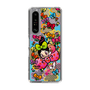 スリムプロテクションケース［ アクビガール - フラワーリボン ］
