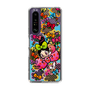 スリムプロテクションケース［ アクビガール - フラワーリボン ］