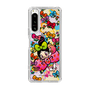 スリムプロテクションケース［ アクビガール - フラワーリボン ］