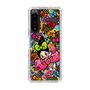 スリムプロテクションケース［ アクビガール - フラワーリボン ］