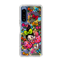 スリムプロテクションケース［ アクビガール - フラワーリボン ］