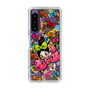 スリムプロテクションケース［ アクビガール - フラワーリボン ］