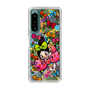 スリムプロテクションケース［ アクビガール - フラワーリボン ］