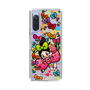 スリムプロテクションケース［ アクビガール - フラワーリボン ］