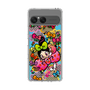 スリムプロテクションケース［ アクビガール - フラワーリボン ］
