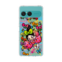 スリムプロテクションケース［ アクビガール - フラワーリボン ］