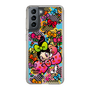 スリムプロテクションケース［ アクビガール - フラワーリボン ］