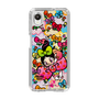 スリムプロテクションケース［ アクビガール - フラワーリボン ］