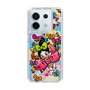スリムプロテクションケース［ アクビガール - フラワーリボン ］