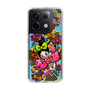 スリムプロテクションケース［ アクビガール - フラワーリボン ］