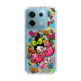 スリムプロテクションケース［ アクビガール - フラワーリボン ］