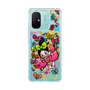スリムプロテクションケース［ アクビガール - フラワーリボン ］