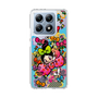 スリムプロテクションケース［ アクビガール - フラワーリボン ］