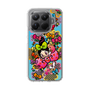 スリムプロテクションケース［ アクビガール - フラワーリボン ］