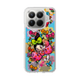 スリムプロテクションケース［ アクビガール - フラワーリボン ］