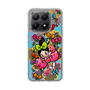 スリムプロテクションケース［ アクビガール - フラワーリボン ］
