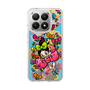 スリムプロテクションケース［ アクビガール - フラワーリボン ］