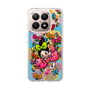 スリムプロテクションケース［ アクビガール - フラワーリボン ］
