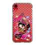 スリムプロテクションケース［ アクビガール - キャンディーリボン ］