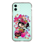 スリムプロテクションケース［ アクビガール - キャンディーリボン ］